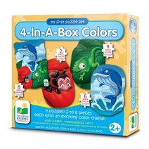 러닝저니 My first 4 - In - A - Box 퍼즐 color, 1개, 20개, 20피스