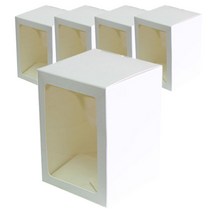 티나피크닉 심플 무지상자, 화이트, 5개입