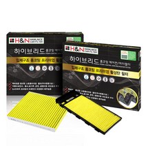 한일 폼코팅 프리미엄 활성탄 차량용 에어컨 필터 2p, a101, 1개