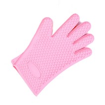 아리코 실리콘 다용도 오븐 장갑, 핑크, 1개