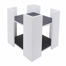 하우스펜서 큐비테이트 캣타워, 화이트, 1개