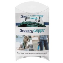 GroceryGripps 장바구니 밴드 그립 그린, 1개