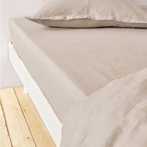 라흐두뜨 린넨 단색 매트리스 커버 F682756