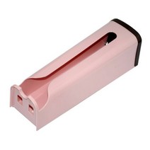 블럭마트 주방 비닐봉지 정리함 디스펜서, 핑크, 1개