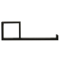 철물코리아 NO4 무지주선반, 블랙