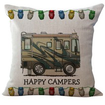 비케이 HAPPY CAMPERS 쿠션커버