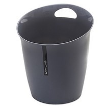 리버그린 모던 손잡이 휴지통, 그레이, 1개