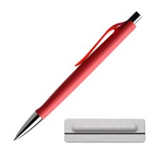 프로디아 DS6 소프트 PRC 볼펜 + PS3 고급케이스, Dark Red, 1세트