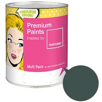 노루페인트 팬톤멀티 에그쉘광 루즈그린파스텔계열 페인트 1L, 정글 그린(19-5914)