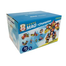 맥챔피언 Mini 자석블럭 70피스, 혼합 색상