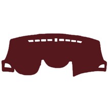 차마루 베이직 대쉬보드커버 현대, 아반떼MD(네비매립무), 와인