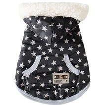 이코디 고양이 & 강아지 스타 패딩 조끼, 혼합 색상