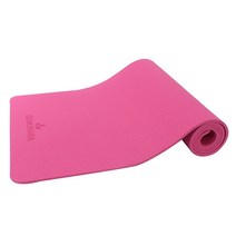 고무나라 TPE 모노컬러 요가매트 10mm, 핑크