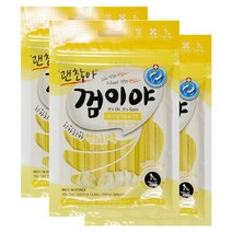 오션 강아지용 괜찮아 껌이야 먹는 치약 100g, 바나나, 3개