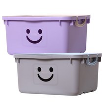 보노하우스 모던 초대형 해피박스, 바이올렛, 그레이, 2개