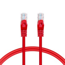 AVIVE 고급형 UTP 30m CAT5.E 랜선 케이블, RED, 1개