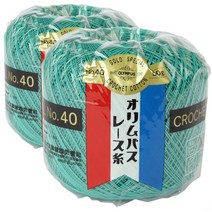 금표 40수 태팅레이스 뜨개실 2p, 221 터키, 2개