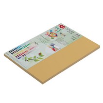뉴씨플레인 종이문화 친환경 양면 색상지 No 22 연 갈색 60p, 1개