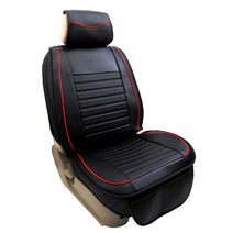 카리스 레드라인 차량용시트커버, BLACK + RED, 1개