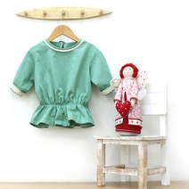 패턴인 아동 블라우스 패턴시트 P118, 혼합 색상, 1개