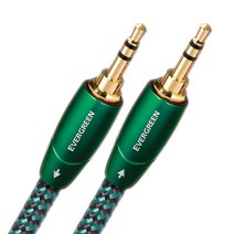 오디오퀘스트 Evergreen 3.5mm to 3.5mm 아날로그 인터커넥터 케이블 2m
