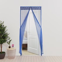 금동이 현관 자석모기장 블루, 소(100 x 210 cm)