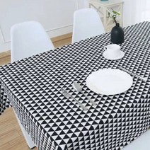 비케이 코튼 테이블보 북유럽 정원 느낌, 25, 120 x 160 cm