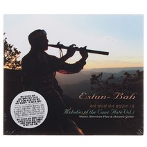 ESTUN-BAH - MELODIES OF THE CANE FLUTE VOL.1 북미 인디언 피리 명상음악 1집, 1CD