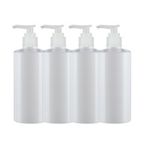 병도매닷컴 백색 주방디스펜서 AC200 + 투명마개, 200ml, 4세트