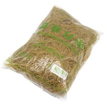 헤어베스트 투밴드 고무줄 1kg HBI052, 노랑, 1개