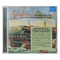 Splendour - 17세기 북독일 오르간과 합창을 위한 음악 - 케이 코이토(Org)/오르페오의 노래 합창단/지안루카 카푸아노 오스트리아수입반, 1CD