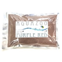 AQUAZOO 어항용 바닥재 0.5~0.8mm 2kg, PURPLE RED, 1개