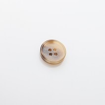 HR빅버튼 샌더슨 단추 21mm, 베이지, 8개입