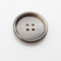 HR빅버튼 워킹 무광 단추 21mm, 라이트그레이, 8개입