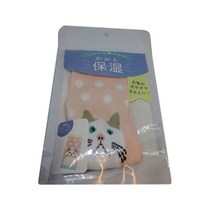 나노플랜 도트 타짱 뒤꿈치 보습양말, 1개