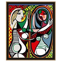 아이러브페인팅 DIY 명화그리기 40 x 50 cm, 피카소의거울앞소녀