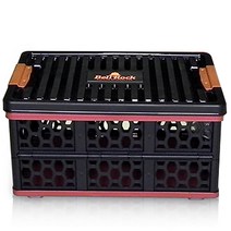 벨락 접이식 다용도 정리함, 블랙, 1개