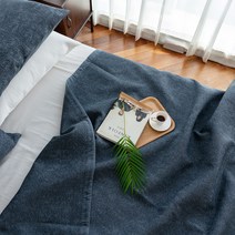 아포아룸 휴 3mm누빔 워싱인견 스프레드, 차콜