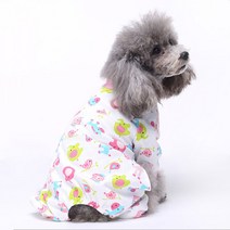 스토어33 강아지 심플 디자인 올인원 실내복, H