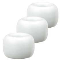 블럭마트 도자기 칫솔꽂이, 화이트, 3개입