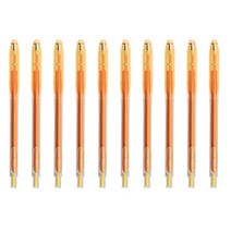 제브라 볼사인 젤잉크펜 0.4mm, 3 옐로우, 10개입