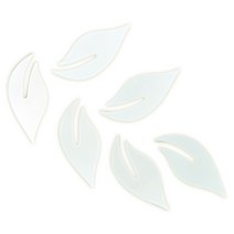 21세기트랜드 나뭇잎 바람 장식, 화이트