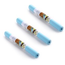 앤티스 주방용품 싱크대 선반 오염방지 매트 3p, 블루