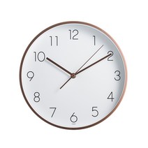 오리엔트 심플 로즈골드 프리미엄 쿠퍼 벽시계 OT850RG, 혼합 색상