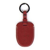 네임드컴퍼니 Origin 가죽 스마트키 케이스 현대 H02 뉴에쿠스 2013년~2015년, 레드와인