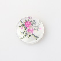 HR빅버튼 마푸투 NO6 단추 15mm, 혼합 색상, 4개입