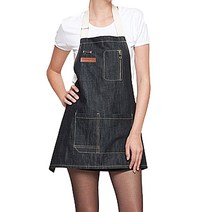 비엘리빙 데님 지퍼 앞치마 미니, 혼합 색상, 1개