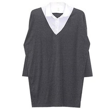 이얀 임산부 롱 남방티셔츠