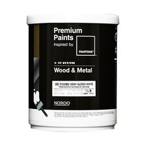 노루페인트 팬톤 우드 앤 메탈 반광 수성 페인트 1L, 18-3838 Ultra Violet, 1개