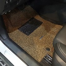 퓨어그래스 차량용 코일매트 엣지 브라운, 볼보, 2018년형 XC60 2세대